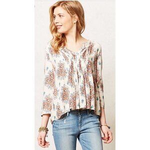 Anthropologie Vanessa Virginia Mahdia ¾ Sleeve